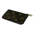 Louis Vuitton Monogram Pochette Cles Coin Case Brown — view 3