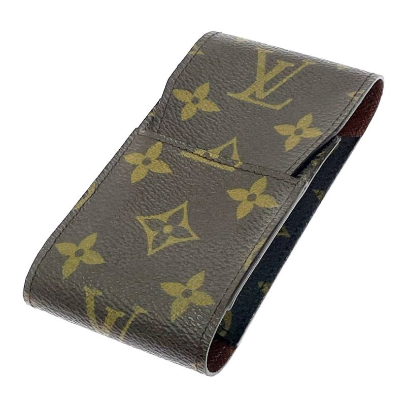 Louis Vuitton Monogram Etuis Cigarette Case Brown — view 3