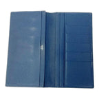 Hermes Epson Mc2 Fleming Long Wallet in Navy Engraved — view 6
