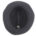 Gucci Rabbit 100% Leather Use Felt Hat Black Silver Hardware — view 4