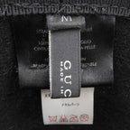 Gucci Rabbit 100% Leather Use Felt Hat Black Silver Hardware — view 8