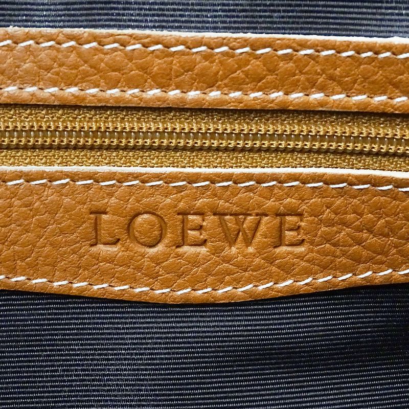 Loewe Bag Tote Senda Leather Camel Handbag Commute — view 7