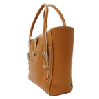 Loewe Bag Tote Senda Leather Camel Handbag Commute — view 4