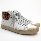 Yves Saint Laurent Shoes Sneakers High Cut Men Leather — view 2