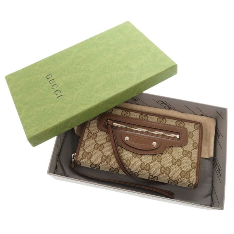 Gucci Balenciaga the Hacker Project Neo-Classic GG Canvas Leather — view 2