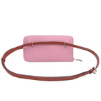 Hermes Shoulder Nouveau To Go Zip B Stamp Swift Mauve Bag — view 3
