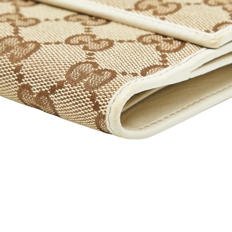Gucci GG Canvas Beige Ivory Leather — view 4