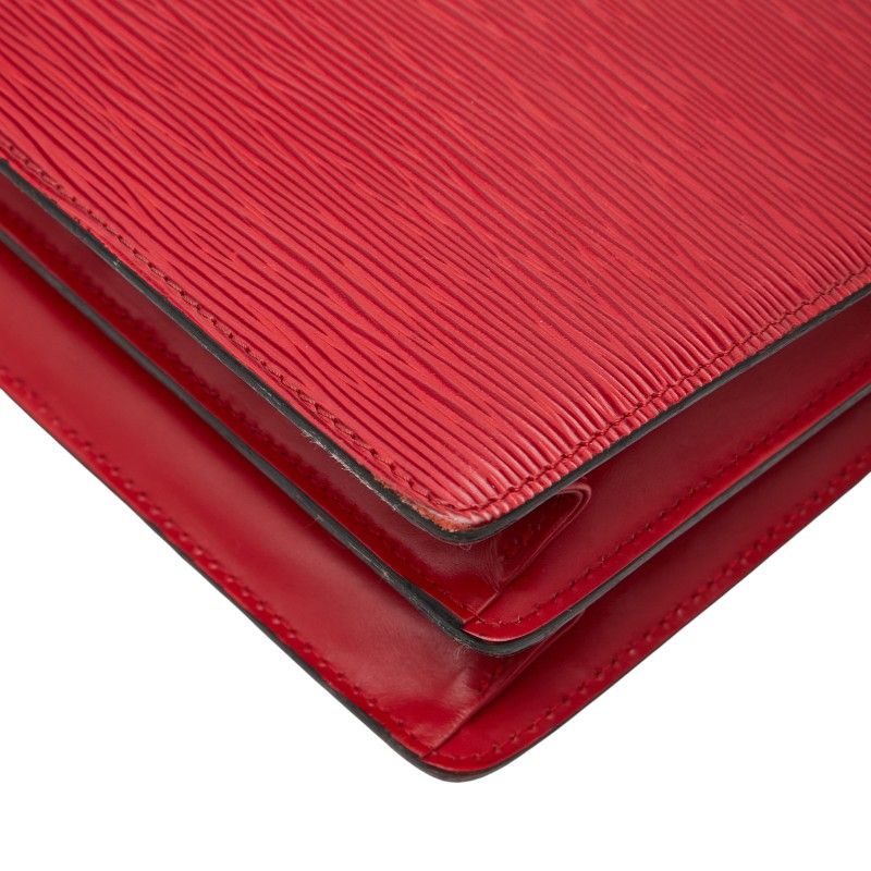 Louis Vuitton Epi Capuchin Castilian Red Leather — view 6