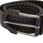 Fendi Selleria Belt Size 90 36 Black Leather — view 5