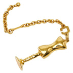 Dior CD Logo Torso Mannequin Motif Gold Plated — view 3