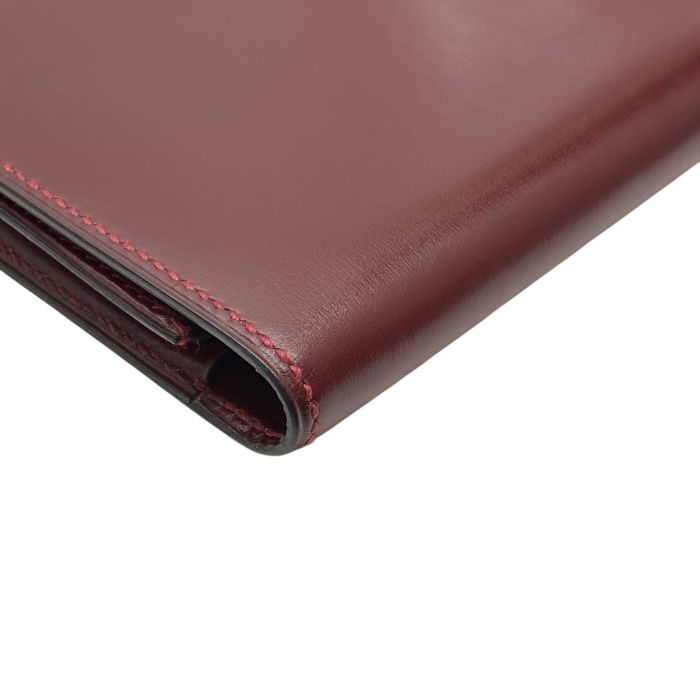 Hermes Bifold Card Case Pass Business Holder Billfold Box Calf — view 4