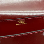 Hermes Bifold Card Case Pass Business Holder Billfold Box Calf — view 6