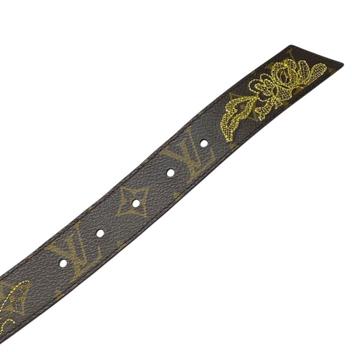 Louis Vuitton Santure Belt Arjun Monogram Dantele Accessories Logo Leather — view 9