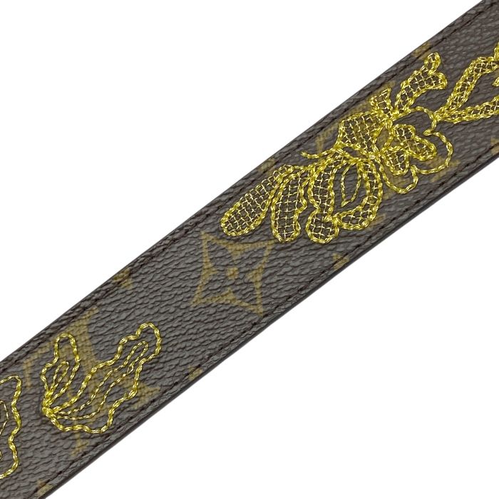 Louis Vuitton Santure Belt Arjun Monogram Dantele Accessories Logo Leather — view 5