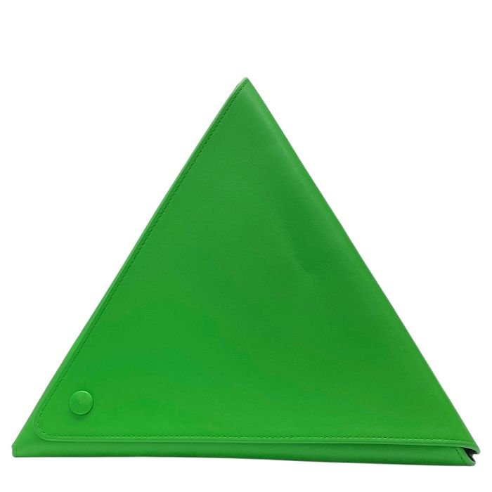 Bottega Veneta Clutch Bag Second Triangle Leather Pouch — view 2