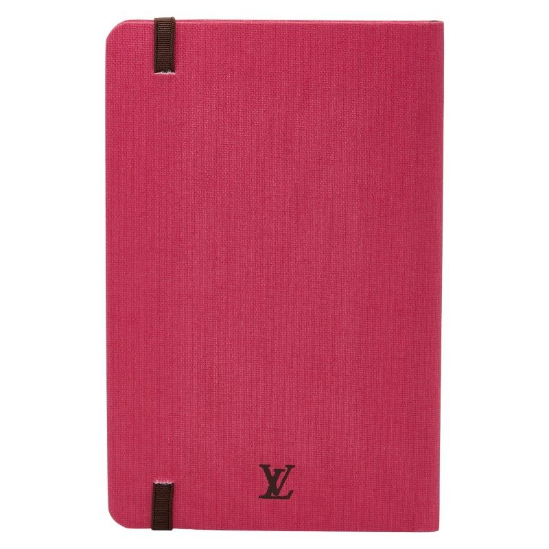 Louis Vuitton Notebook PM Jane Gi1206 Pink Paper Fabric — view 3