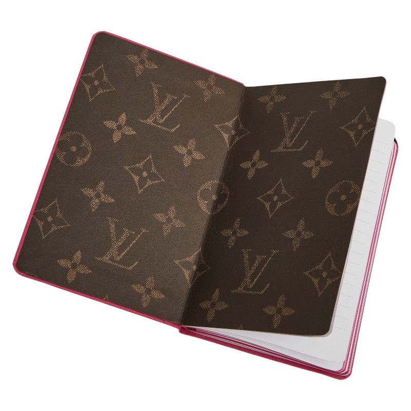 Louis Vuitton Notebook PM Jane Gi1206 Pink Paper Fabric — view 4