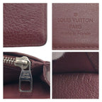 Louis Vuitton Taurillon Portefeuille Brazza Brown Silver Hardware Leather — view 4