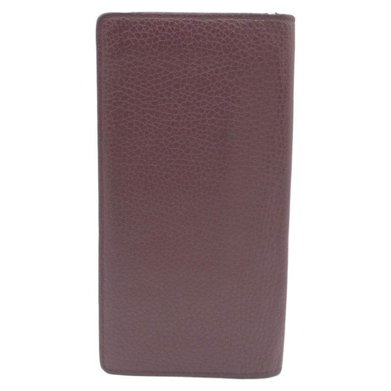 Louis Vuitton Taurillon Portefeuille Brazza Brown Silver Hardware Leather — view 2