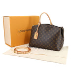 Louis Vuitton Monogram Grand Palais MM 2-Way Hand Shoulder Bag Brown RFID — view 3