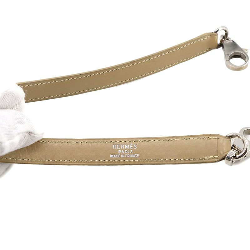 Hermes Kelly Bolide Shoulder Strap Box Calf Pusiere Silver Hardware — view 3
