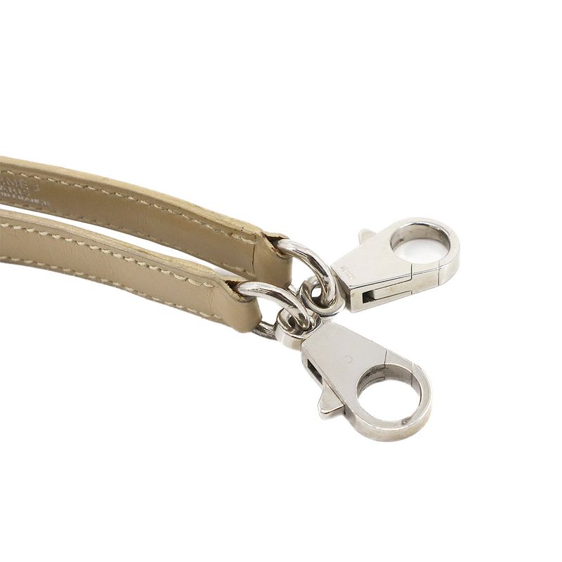 Hermes Kelly Bolide Shoulder Strap Box Calf Pusiere Silver Hardware — view 4
