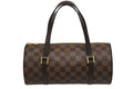 Louis Vuitton Handbag Papillon 30 Damier Canvas Brown Gold 4