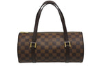 Louis Vuitton Handbag Papillon 30 Damier Canvas Brown Gold 4