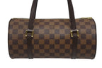 Louis Vuitton Handbag Papillon 30 Damier Canvas Brown Gold 4 — view 3