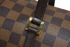 Louis Vuitton Handbag Papillon 30 Damier Canvas Brown Gold 4 — view 5