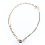 Chanel A22K Coco Mark Cube Necklace Pendant Accessory Gold Weight — view 3