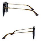 Gucci Black Brown Gold Hardware Acetate GG0321 S 001 5519 145 Sunglasses — view 6