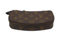Louis Vuitton Poche Monte Carlo Jewelry Case Brown Gold