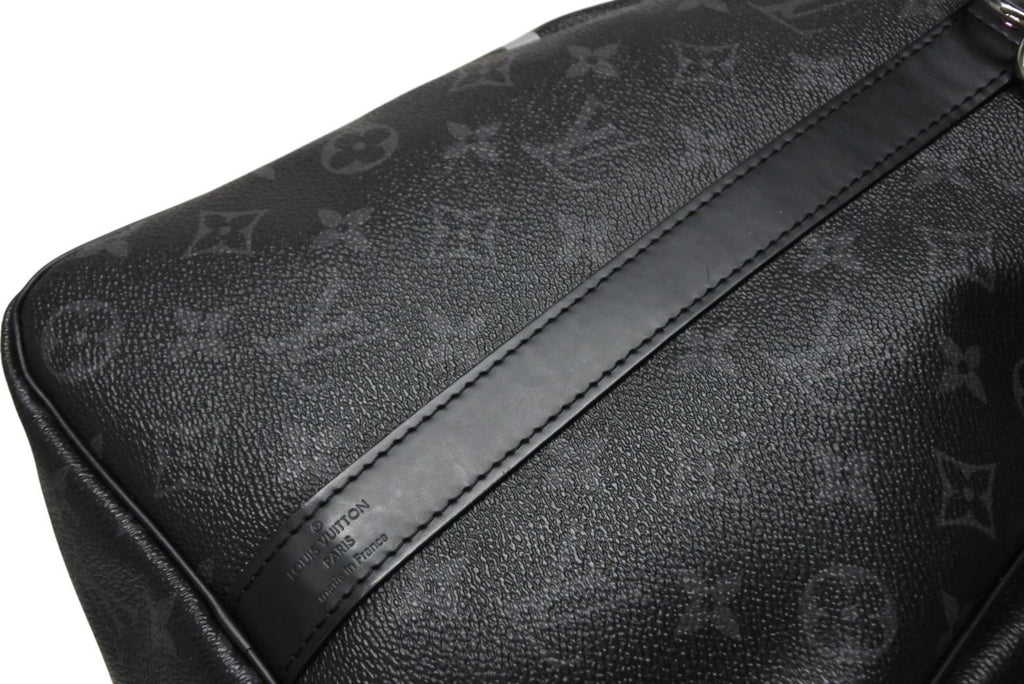 Louis Vuitton Boston Bag Keepall Bandouliere 45 Hiroshi Fujiwara Fragment Black — view 3