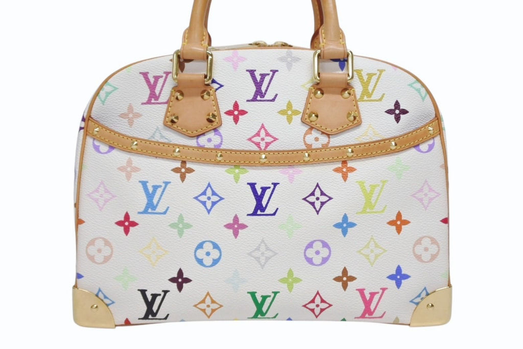 Louis Vuitton Handbag Takashi Murakami White Multicolor Gold — view 2