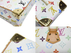 Louis Vuitton Handbag Takashi Murakami White Multicolor Gold — view 8