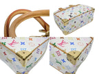 Louis Vuitton Handbag Takashi Murakami White Multicolor Gold — view 7