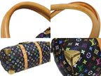 Louis Vuitton Keepall 45 Boston Bag Black Takashi Murakami Multicolor — view 7