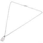 Hermes Amulet Cadenas Necklace 18K White Gold 9.4 g Diamond — view 5