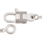 Hermes Amulet Cadenas Necklace 18K White Gold 9.4 g Diamond — view 6