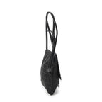 Fendi Small Flap Crossbody Black Zucchino Canvas — view 5
