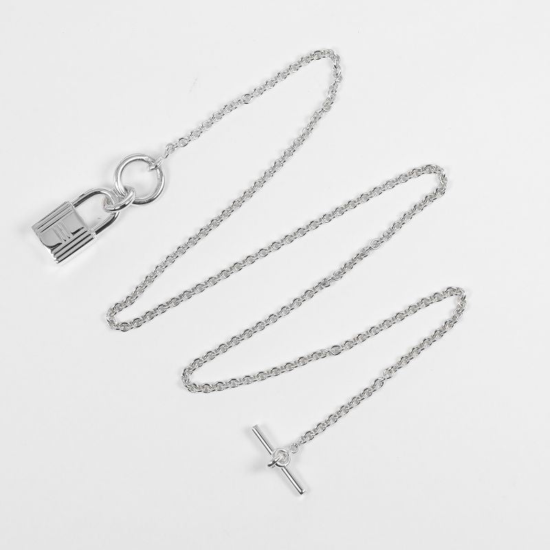 Hermes Cadenas Amulet Silver 925 12.16 g Necklace — view 9