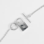 Hermes Cadenas Amulet Silver 925 12.16 g Necklace — view 8