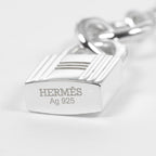 Hermes Cadenas Amulet Silver 925 12.16 g Necklace — view 5