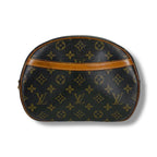Louis Vuitton Shoulder Bag Blois Monogram Leather Brown Pochette — view 2