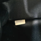 Chanel Mini Quilted Chain Shoulder Bag Satin Black — view 9