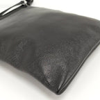 Saint Laurent Paris Shoulder Bag Leather Black — view 4