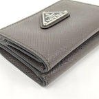 Prada Trifold Wallet Saffiano Leather Graige 2 Mh042 — view 6