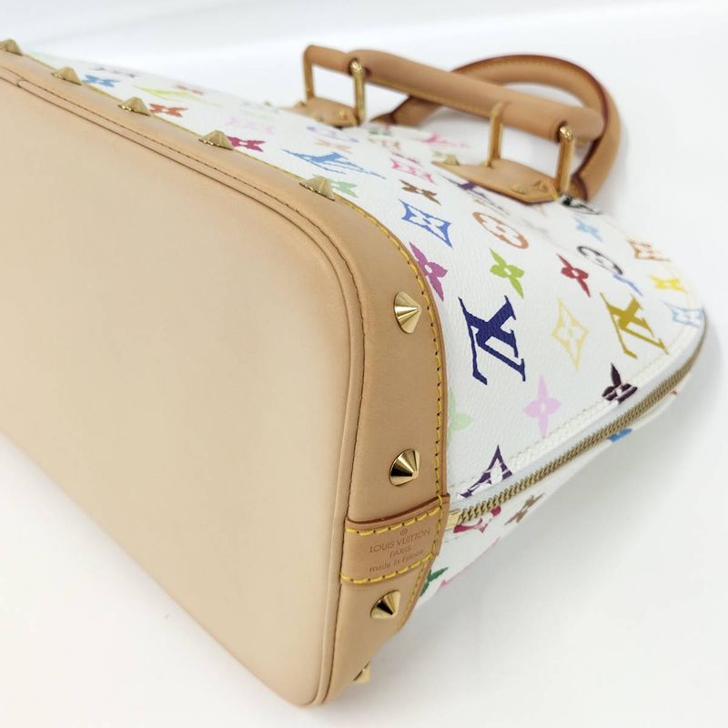 Louis Vuitton Alma Handbag Monogram Multicolor — view 3