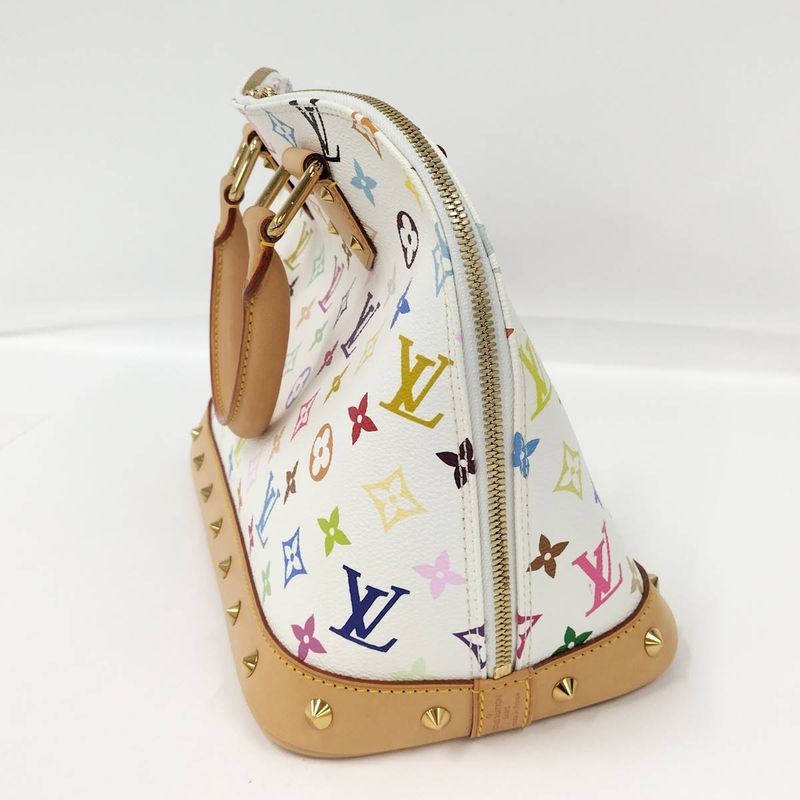 Louis Vuitton Alma Handbag Monogram Multicolor — view 8